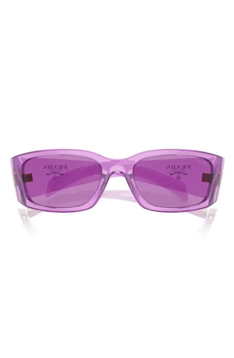 wide temple prada glasses|Prada 60mm Symbole Butterfly Sunglasses .